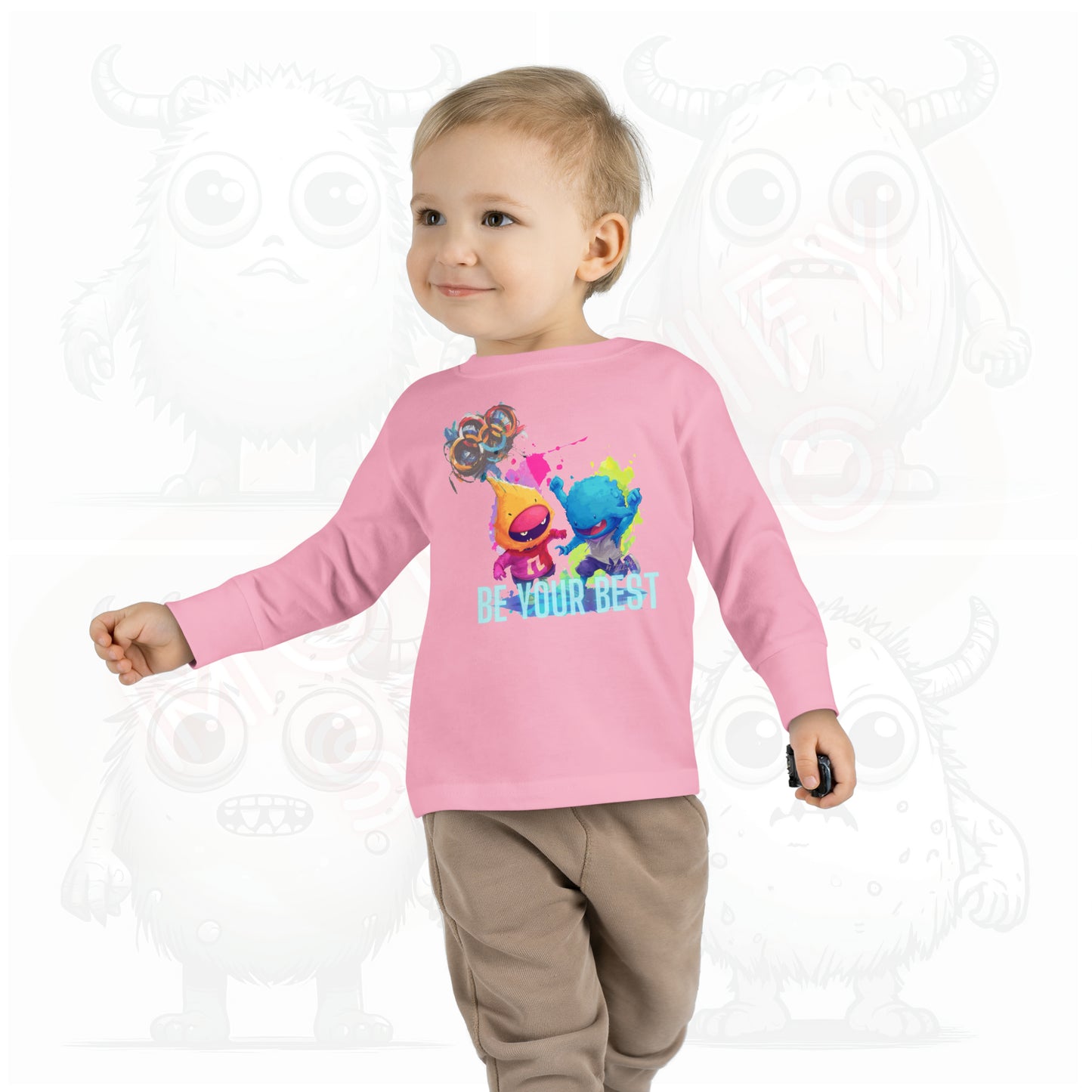 Be your best - Toddler Long Sleeve Tee