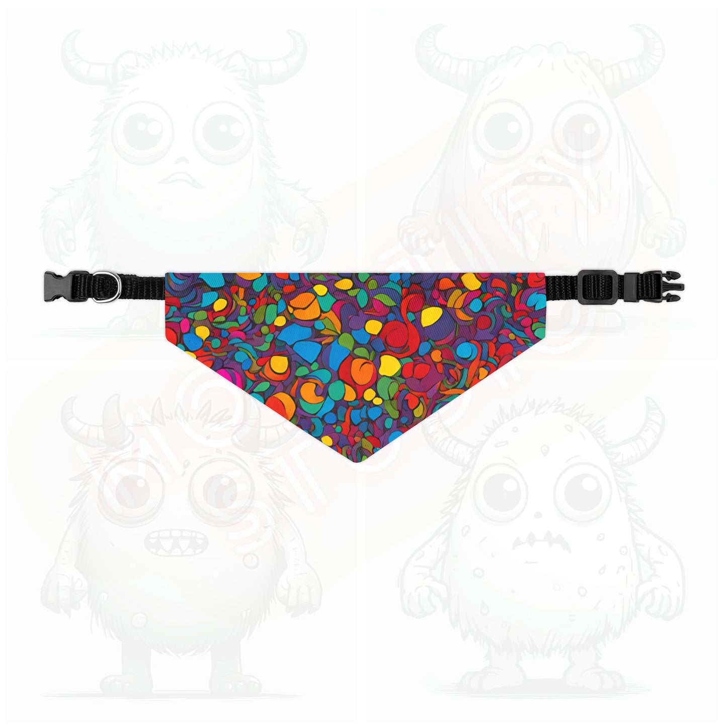 Artistic (type A) - Pet Bandana Collar