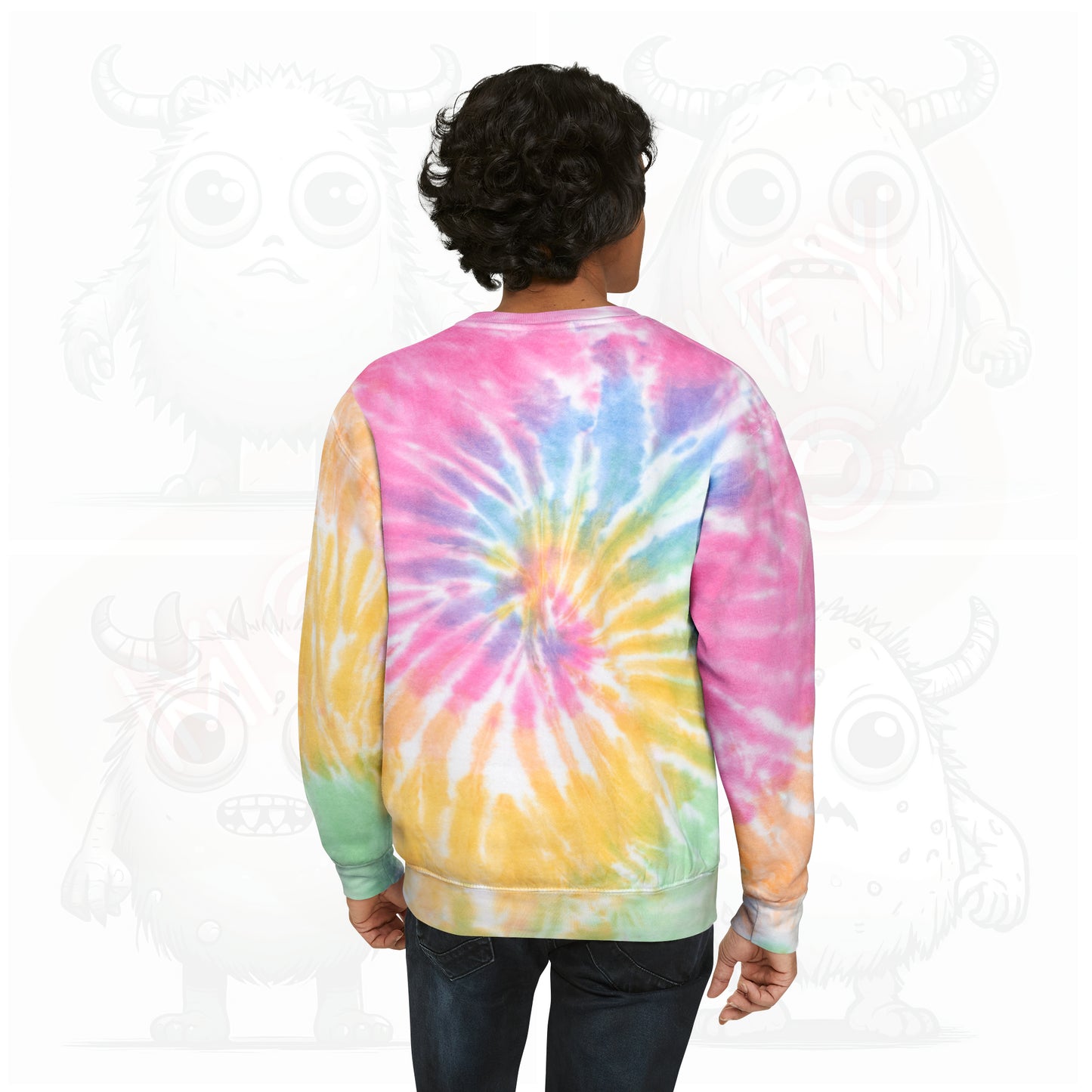 No body but U - Unisex Tie-Dye Sweatshirt