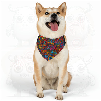 Artistic (type K) - Pet Bandana Collar