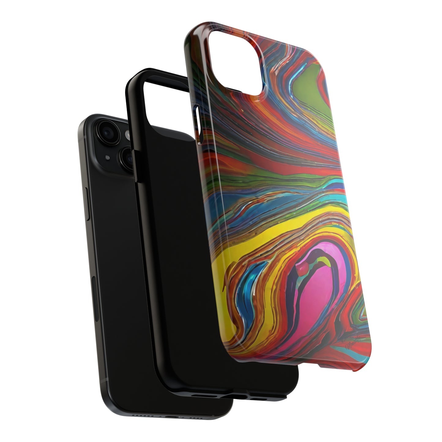 Artistic (Type G) Tough iPhone (14/ 14 Plus, 15/ 15 Plus) Cases