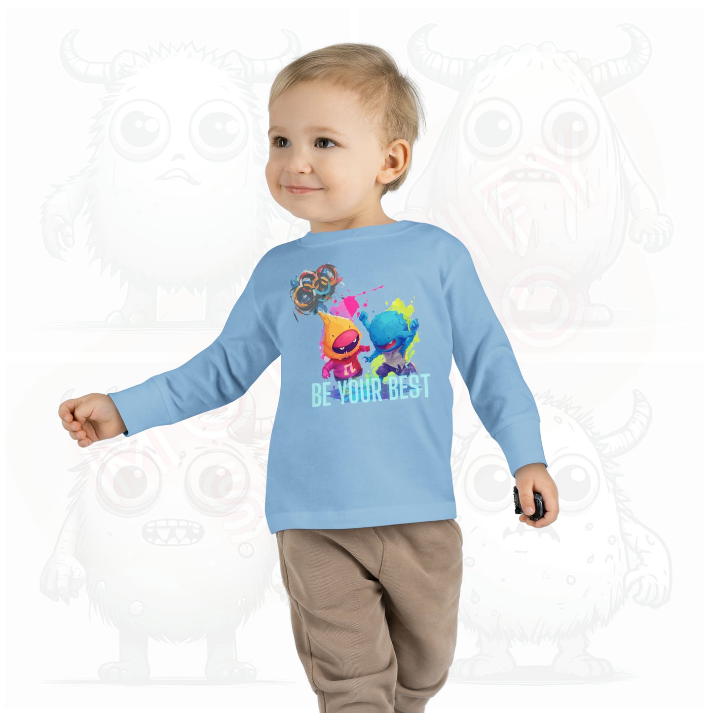 Be your best - Toddler Long Sleeve Tee