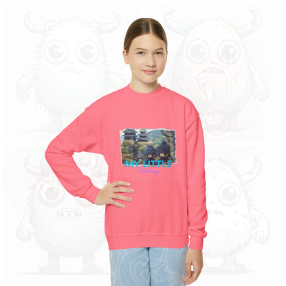 My little journey - Youth Crewneck Sweatshirt