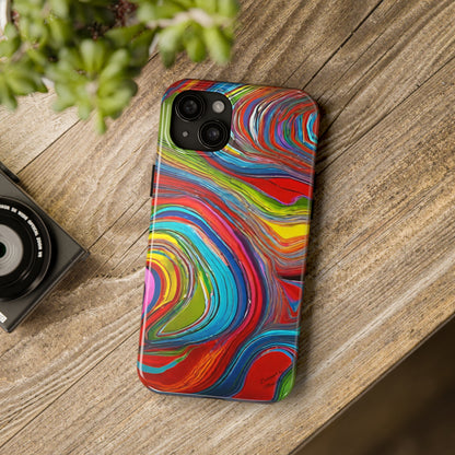 Artistic (Type L) Tough iPhone (14/ 14 Plus, 15/ 15 Plus) Cases