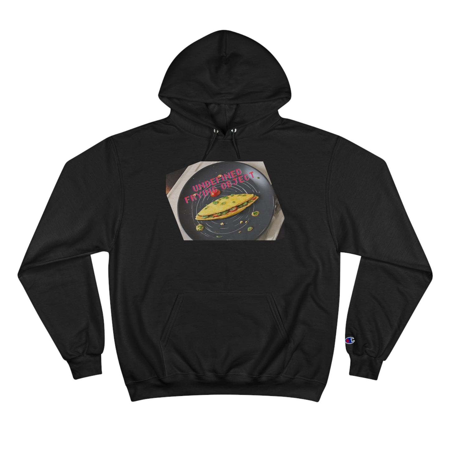 Undefined frying object - Unisex Champion Hoodie