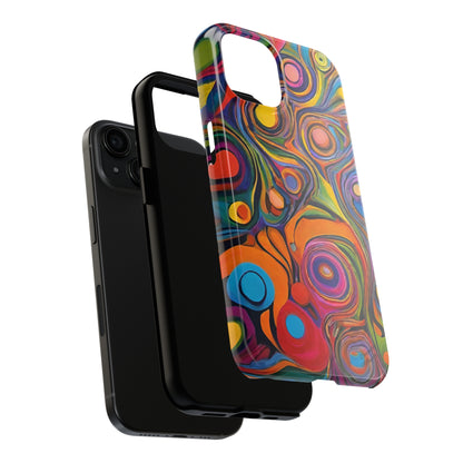 Artistic (Type C) Tough iPhone (14/ 14 Plus, 15/ 15 Plus) Cases