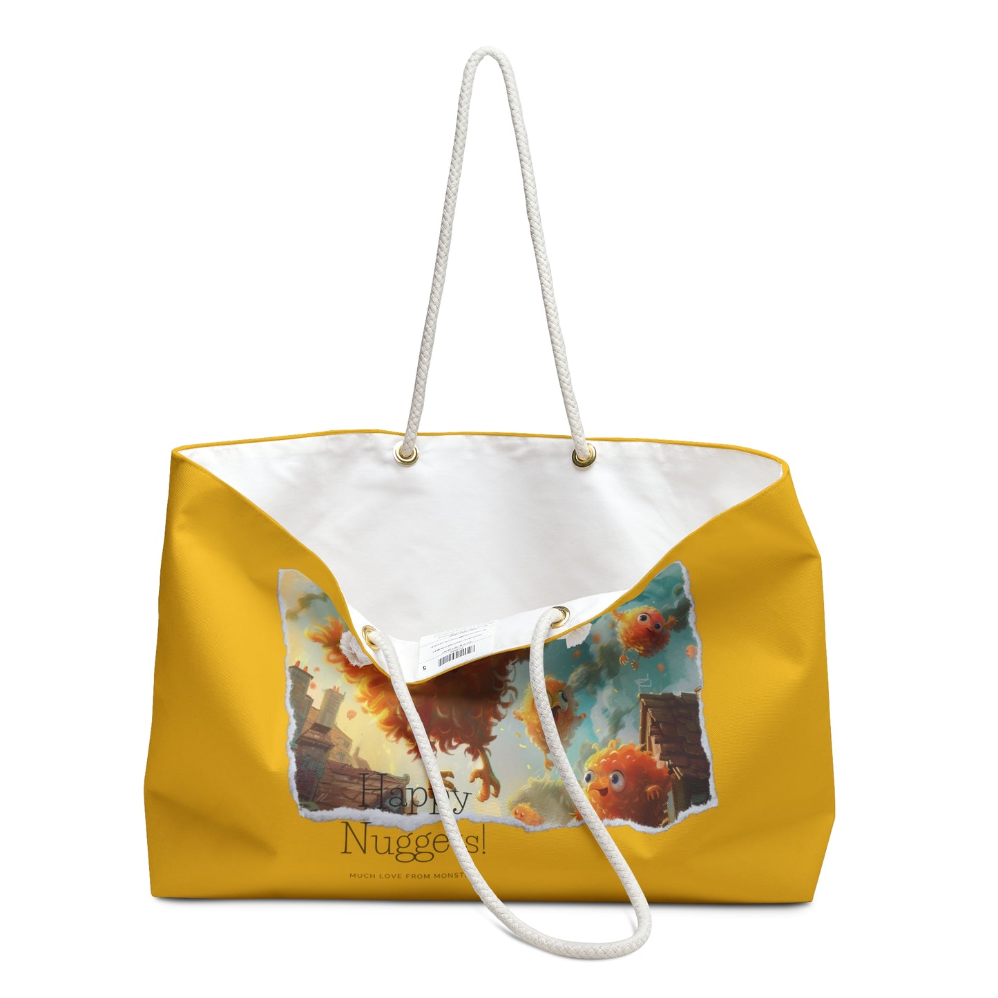 Happy Nuggets - Weekender Bag (yellow)