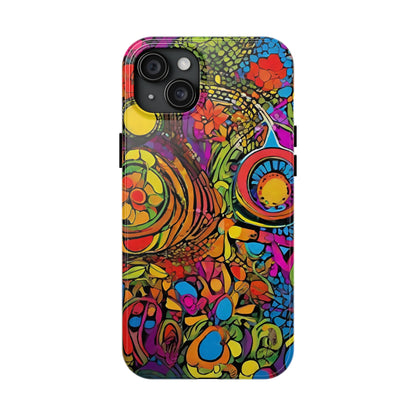 Artistic (Type K) Tough iPhone (14/ 14 Plus, 15/ 15 Plus) Cases