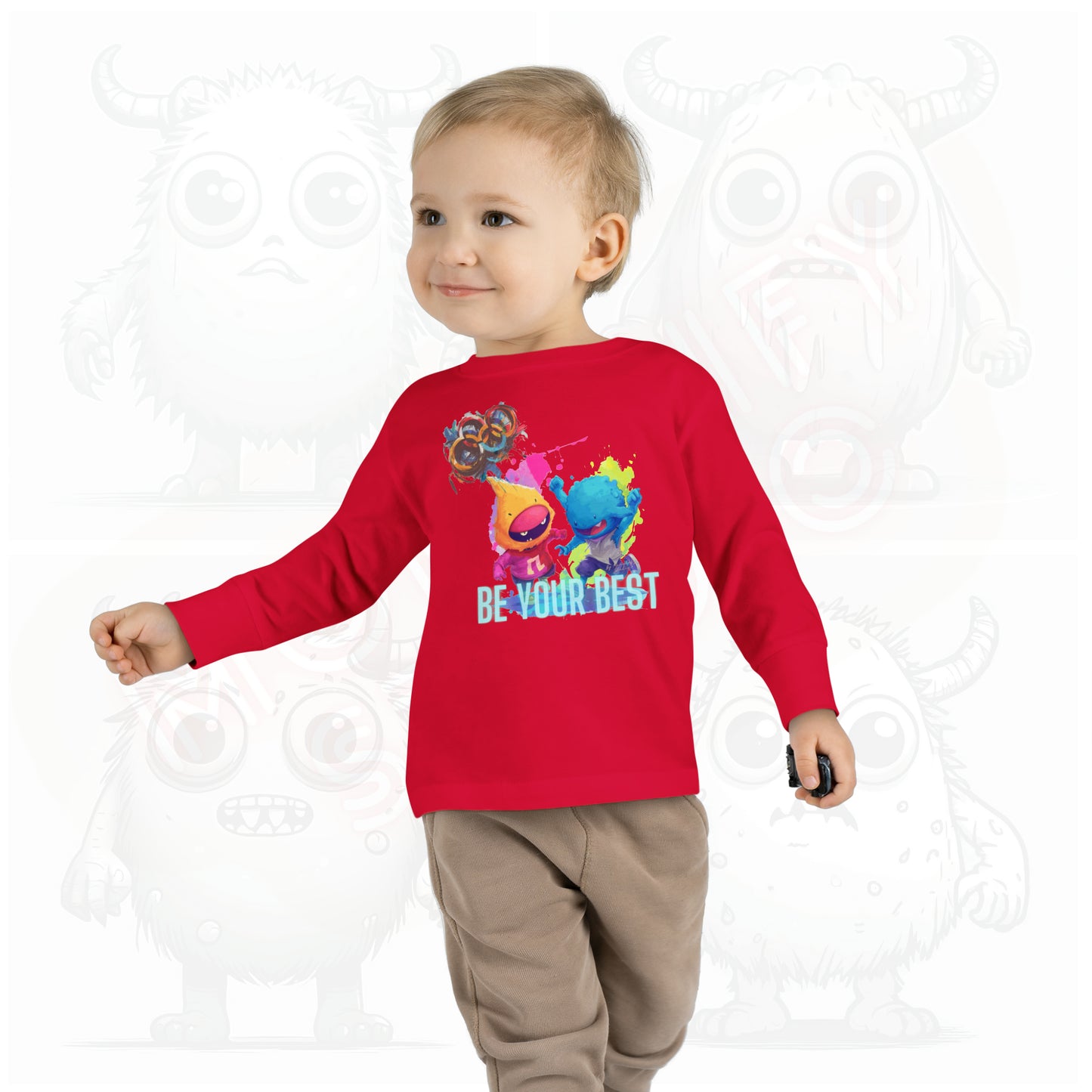 Be your best - Toddler Long Sleeve Tee