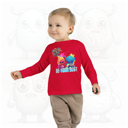 Be your best - Toddler Long Sleeve Tee