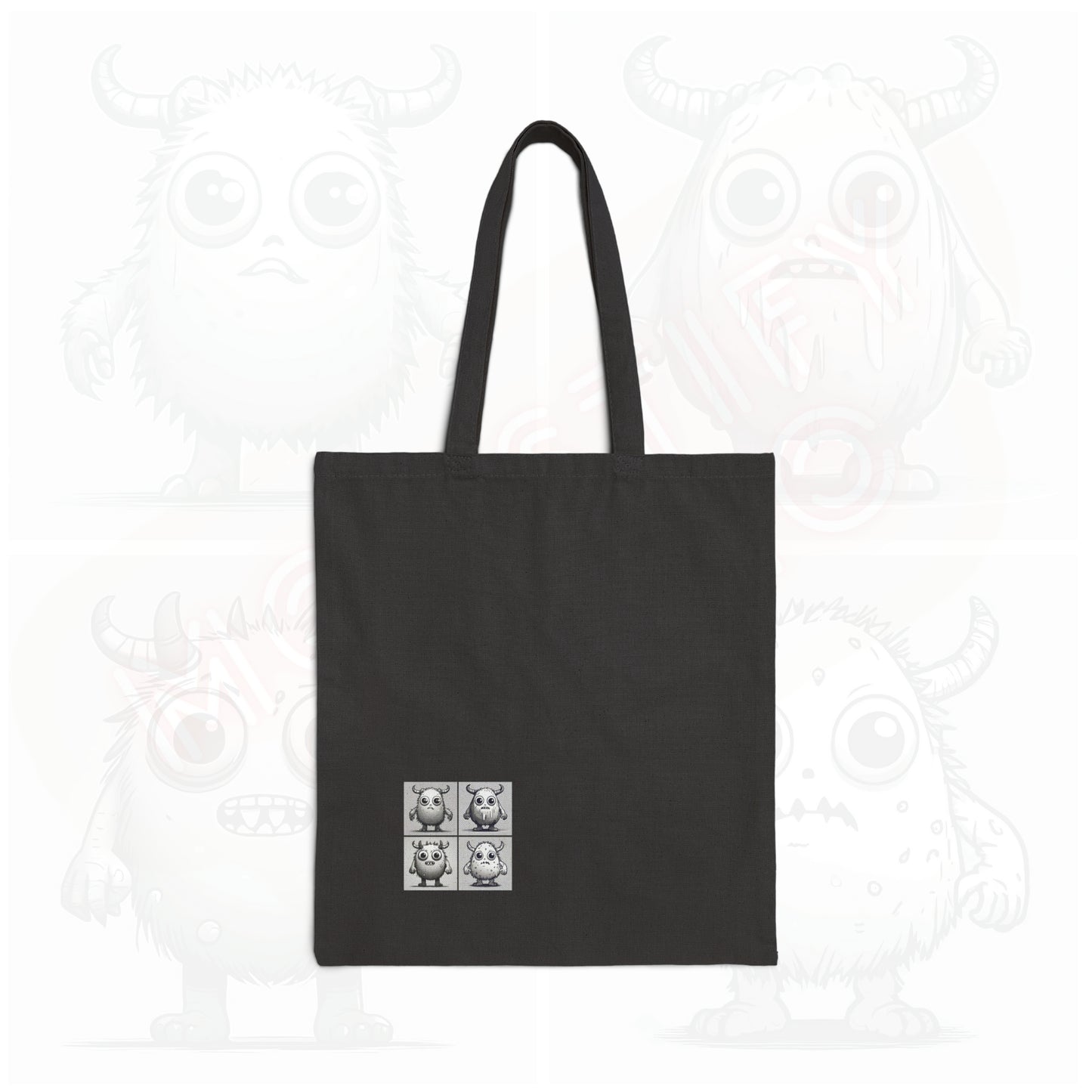 Undefined frying object (type A) - Cotton Canvas Tote Bag