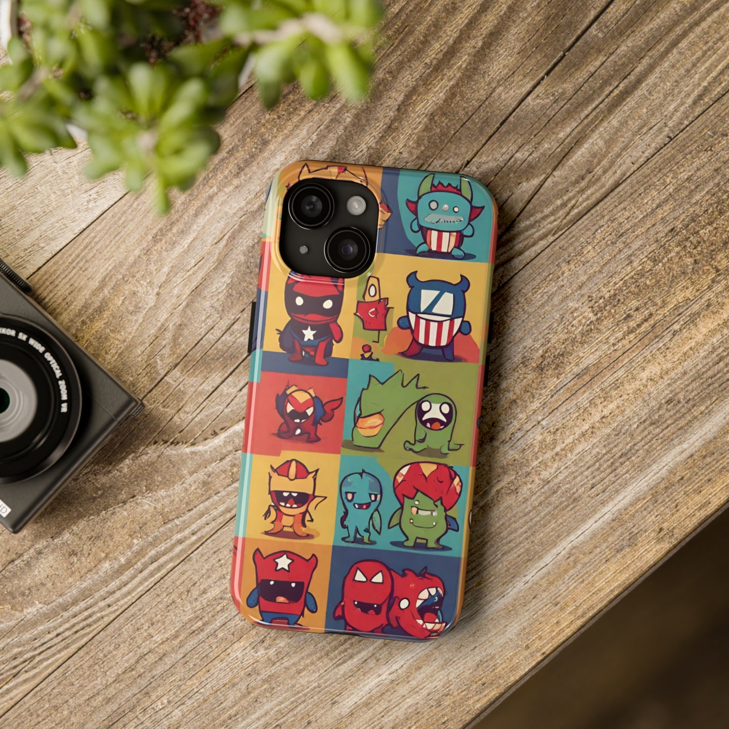 Monster of the Universe (Type E) Tough iPhone (14/ 14 Plus, 15/ 15 Plus) Cases