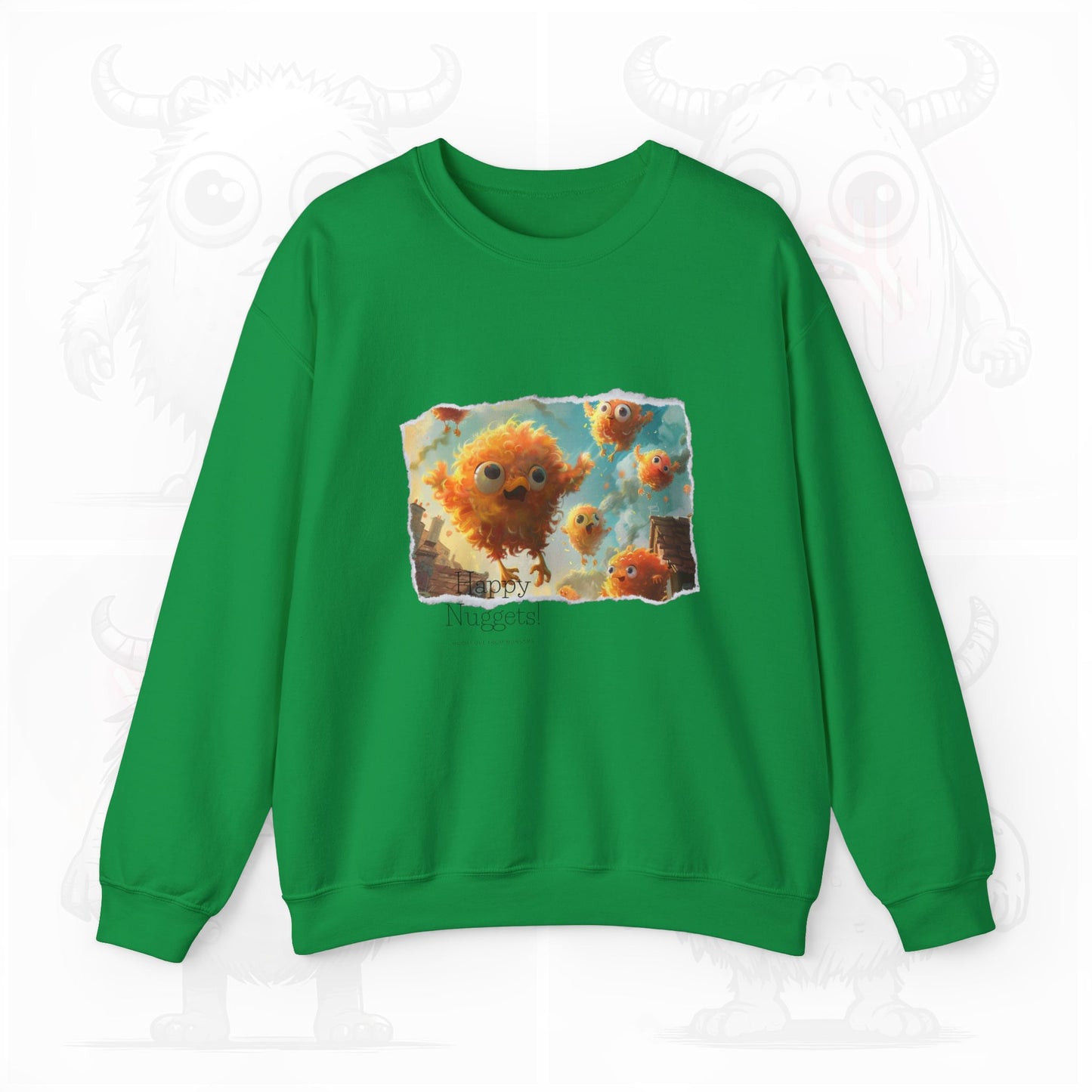 Happy Nuggets - Unisex Heavy Blend™ Crewneck Sweatshirt