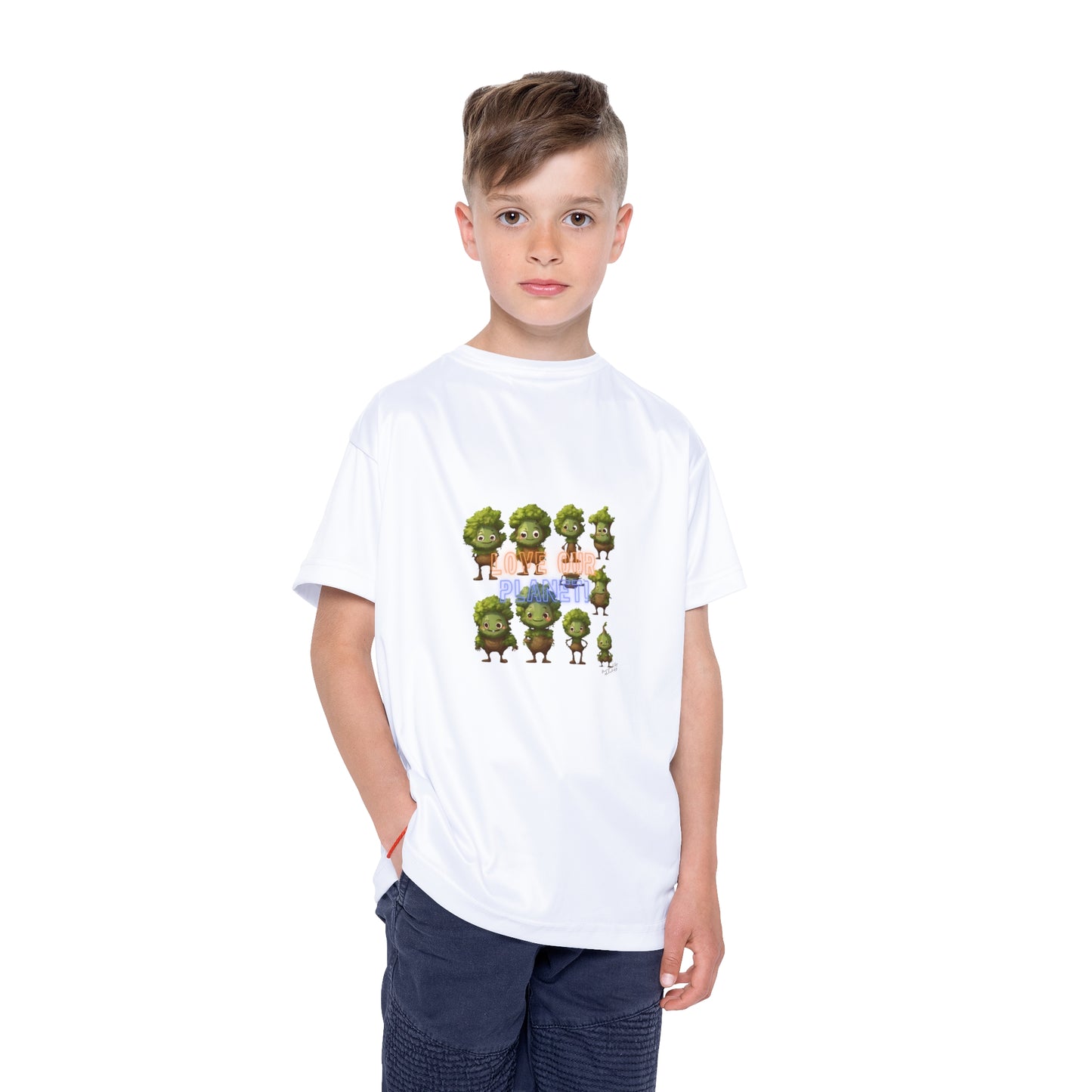 Love our planet (type A) - Kids Sports Jersey