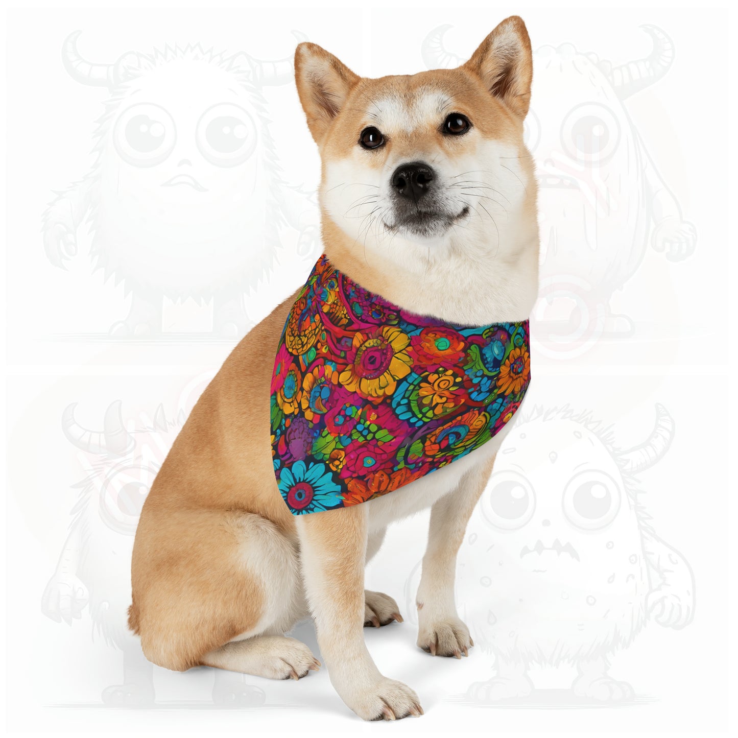 Artistic (type M) - Pet Bandana Collar