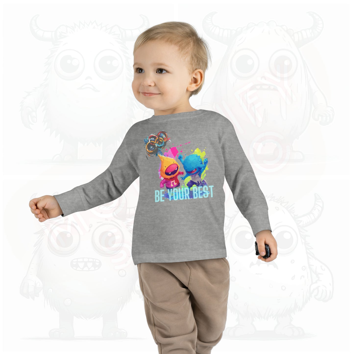 Be your best - Toddler Long Sleeve Tee