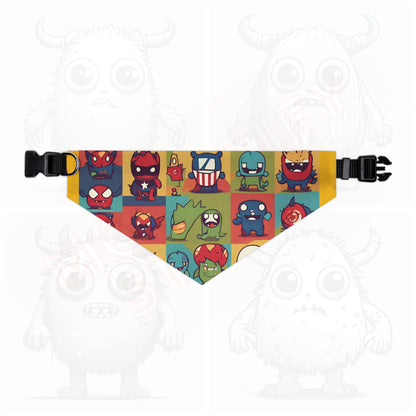 Monster universe (type D) Pet Bandana Collar