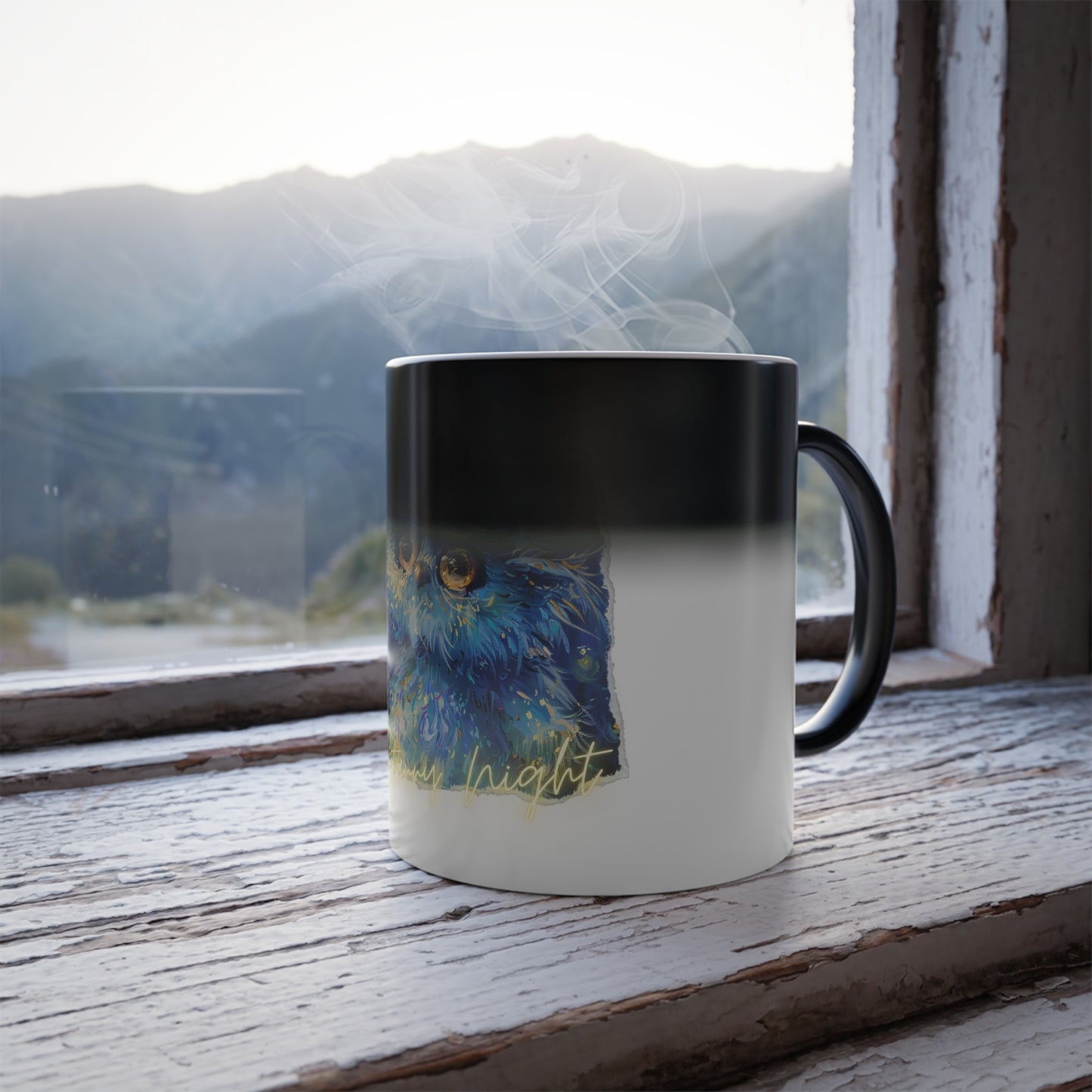 My Starry Night - Color Morphing Mug, 11oz