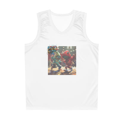 Monslypic games Hip Hop - Basketball Jersey (AOP)