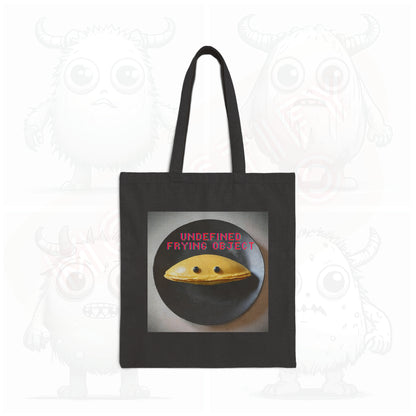 Undefined frying object (type C) - Cotton Canvas Tote Bag