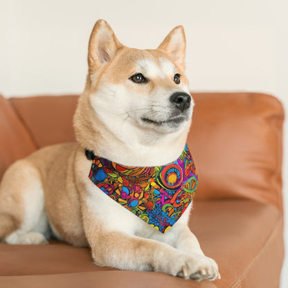 Artistic (type F) - Pet Bandana Collar