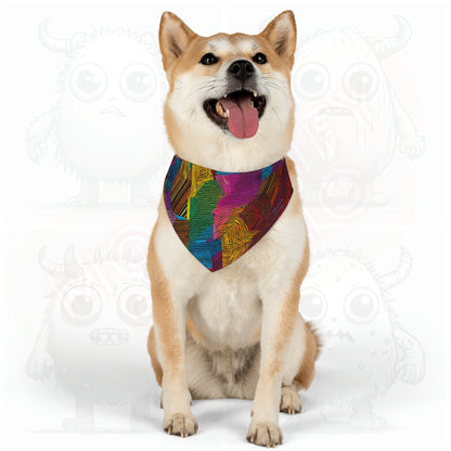 Artistic (type O) - Pet Bandana Collar