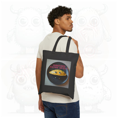 Undefined frying object (type D) - Cotton Canvas Tote Bag