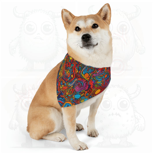 Artistic (type K) - Pet Bandana Collar