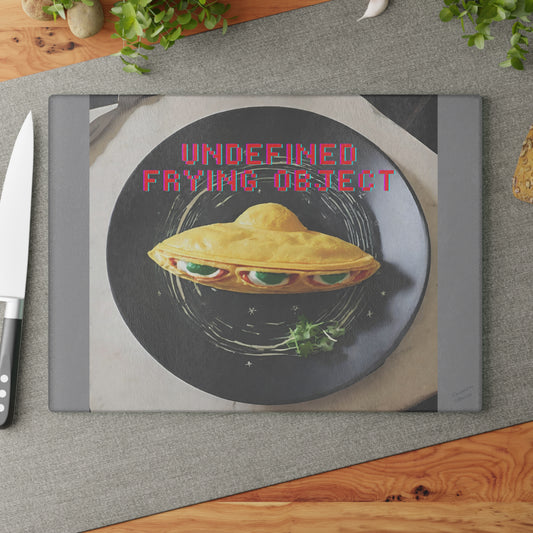 Undefined Frying Object (Type A) - Glass Cutting Board