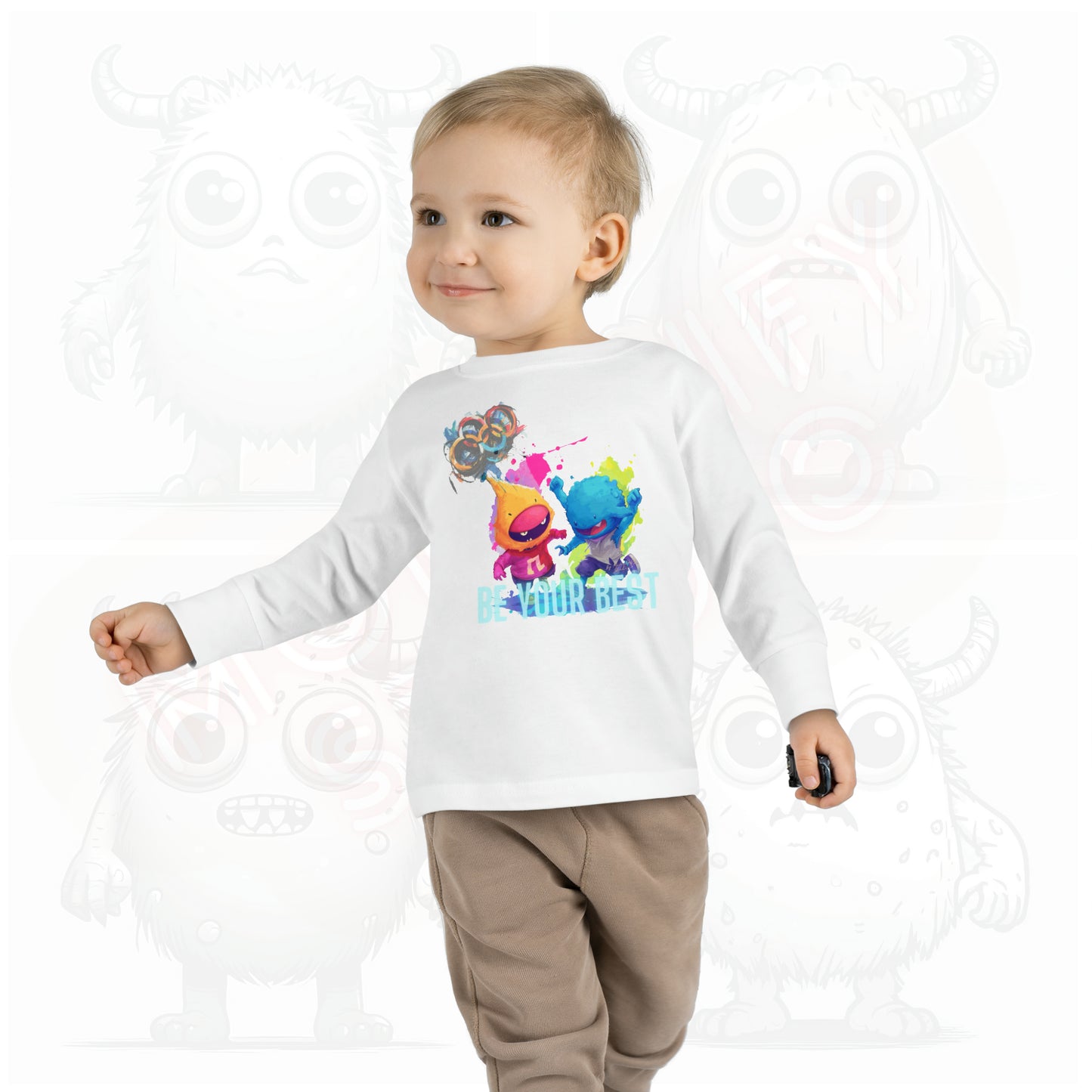 Be your best - Toddler Long Sleeve Tee