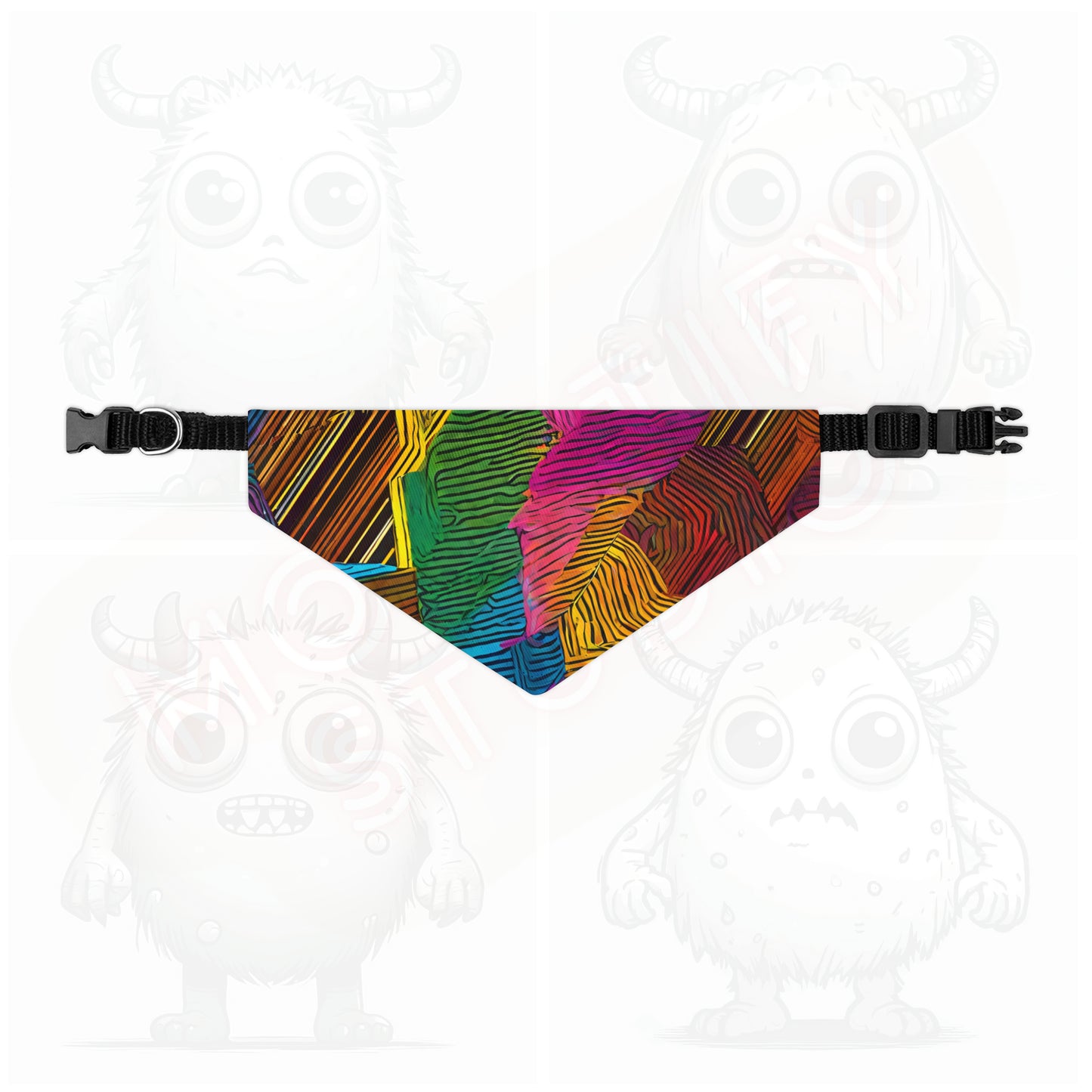 Artistic (type O) - Pet Bandana Collar