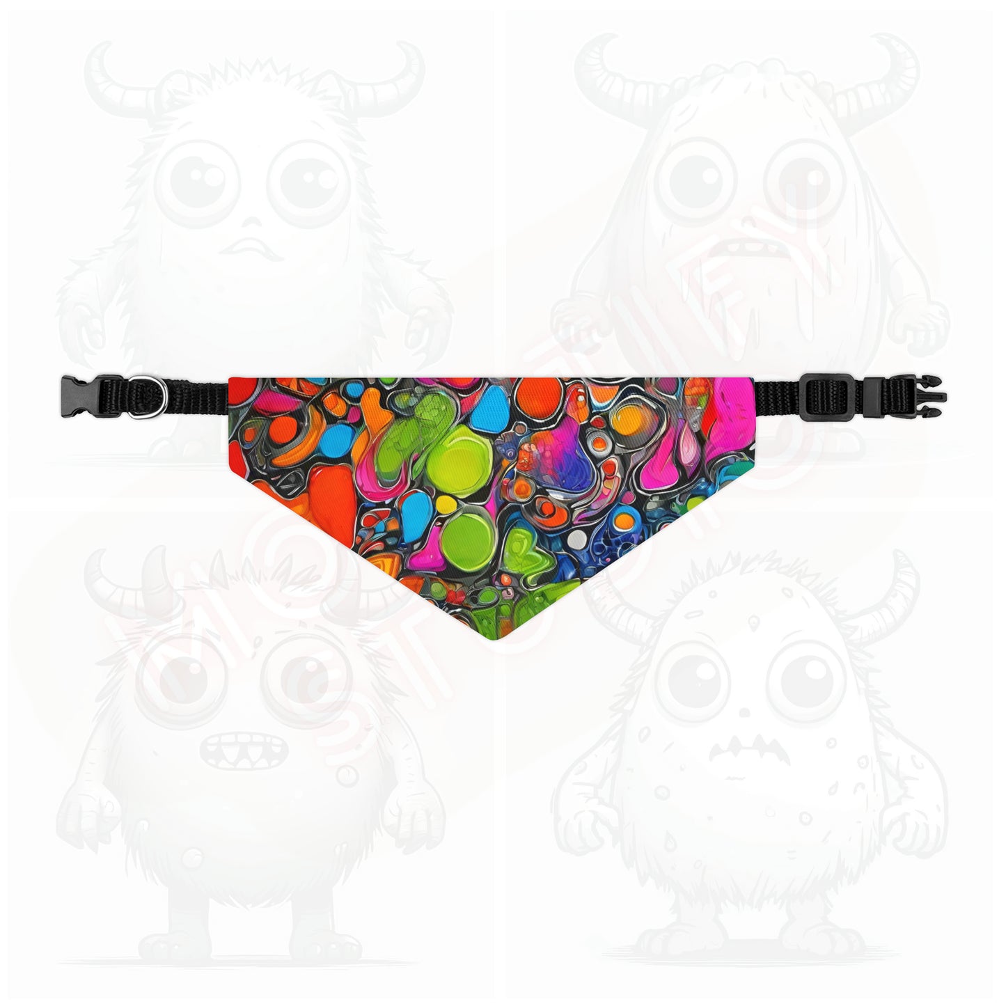 Artistic (type E) - Pet Bandana Collar