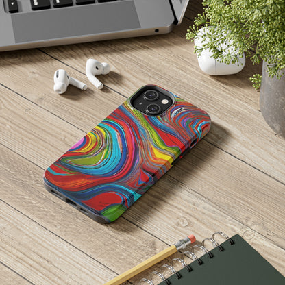 Artistic (Type L) Tough iPhone (14/ 14 Plus, 15/ 15 Plus) Cases