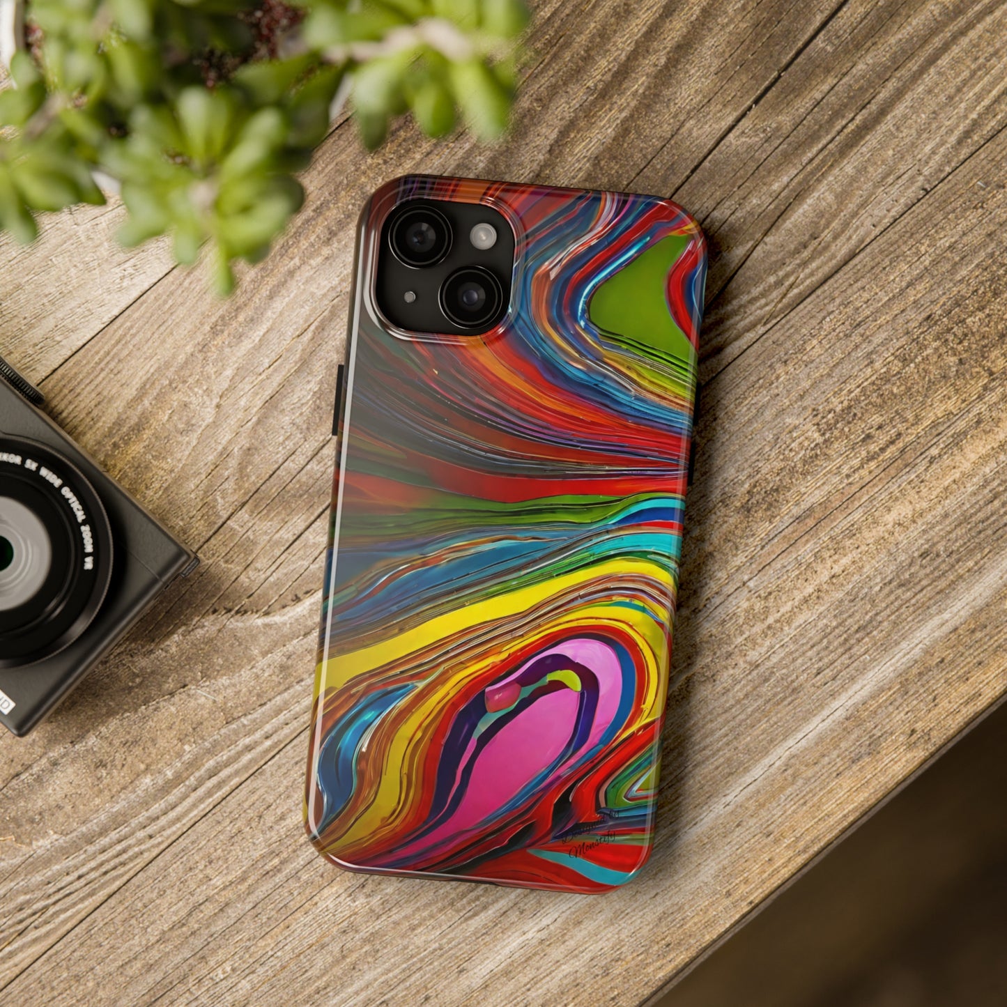 Artistic (Type G) Tough iPhone (14/ 14 Plus, 15/ 15 Plus) Cases