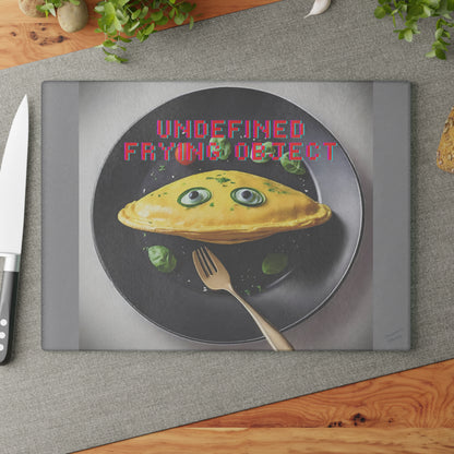 Undefined Frying Object (Type E) - Glass Cutting Board