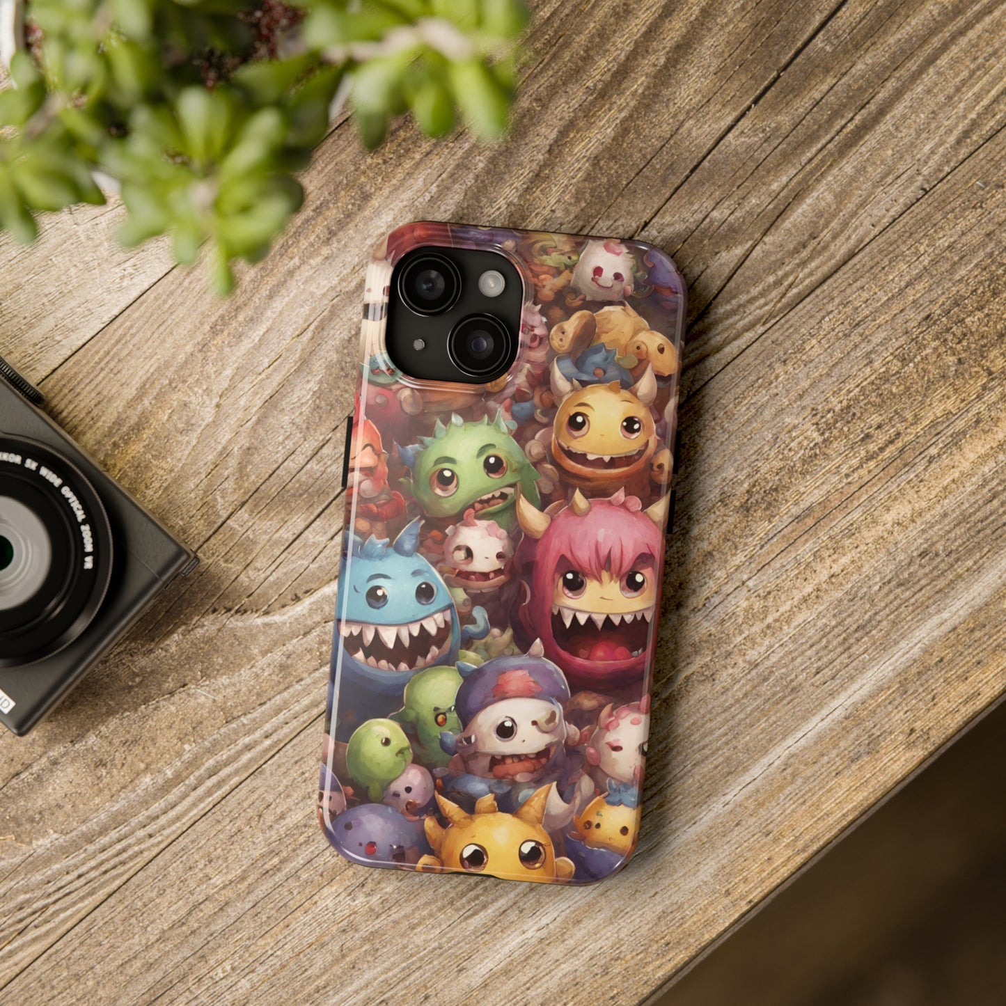 Monster of the Universe (Type A) Tough iPhone (14/ 14 Plus, 15/ 15 Plus) Cases