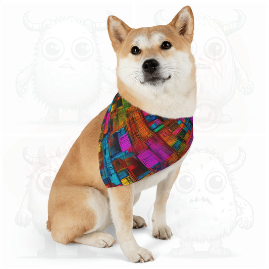 Artistic (type P) - Pet Bandana Collar