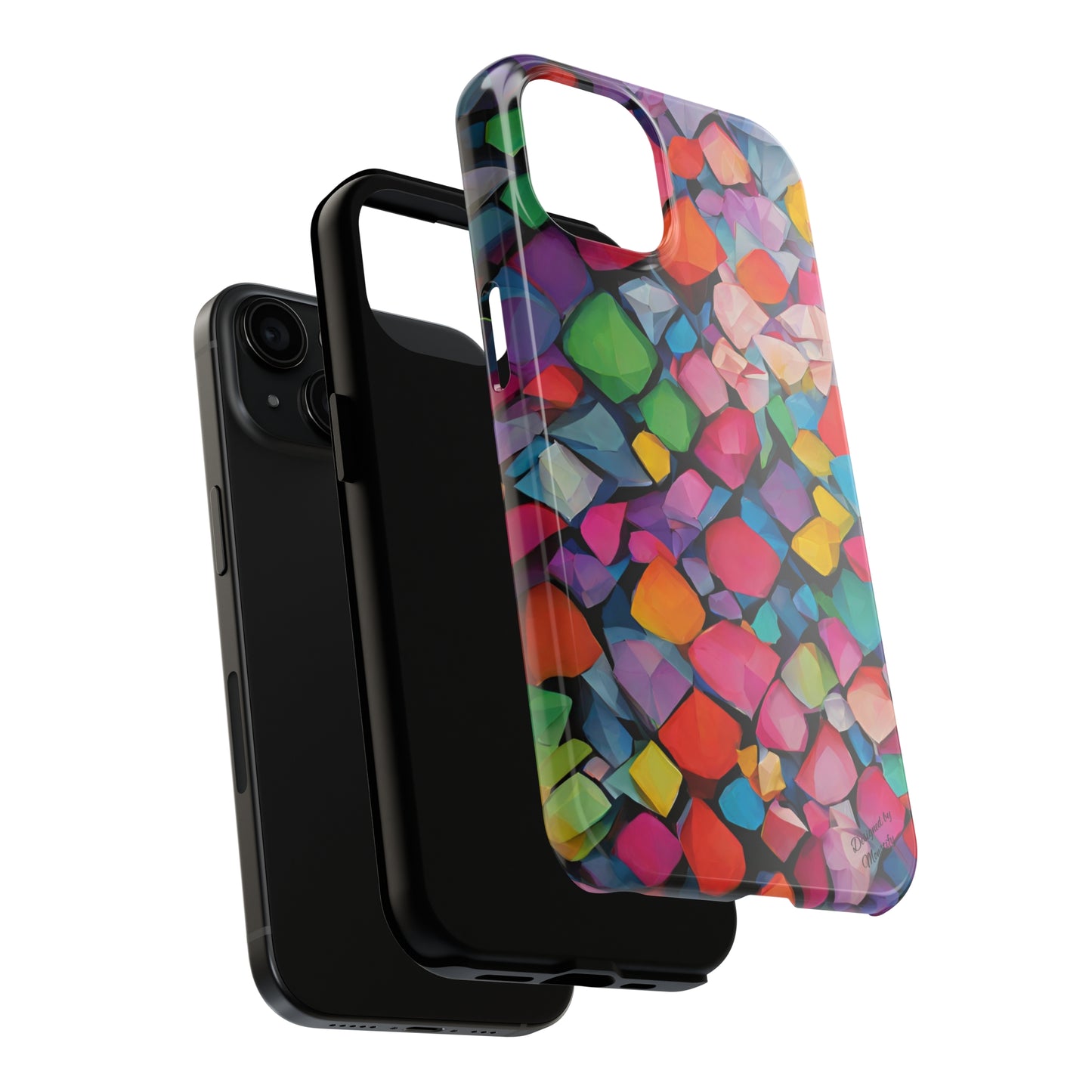 Artistic (Type D) Tough iPhone (14/ 14 Plus, 15/ 15 Plus) Cases