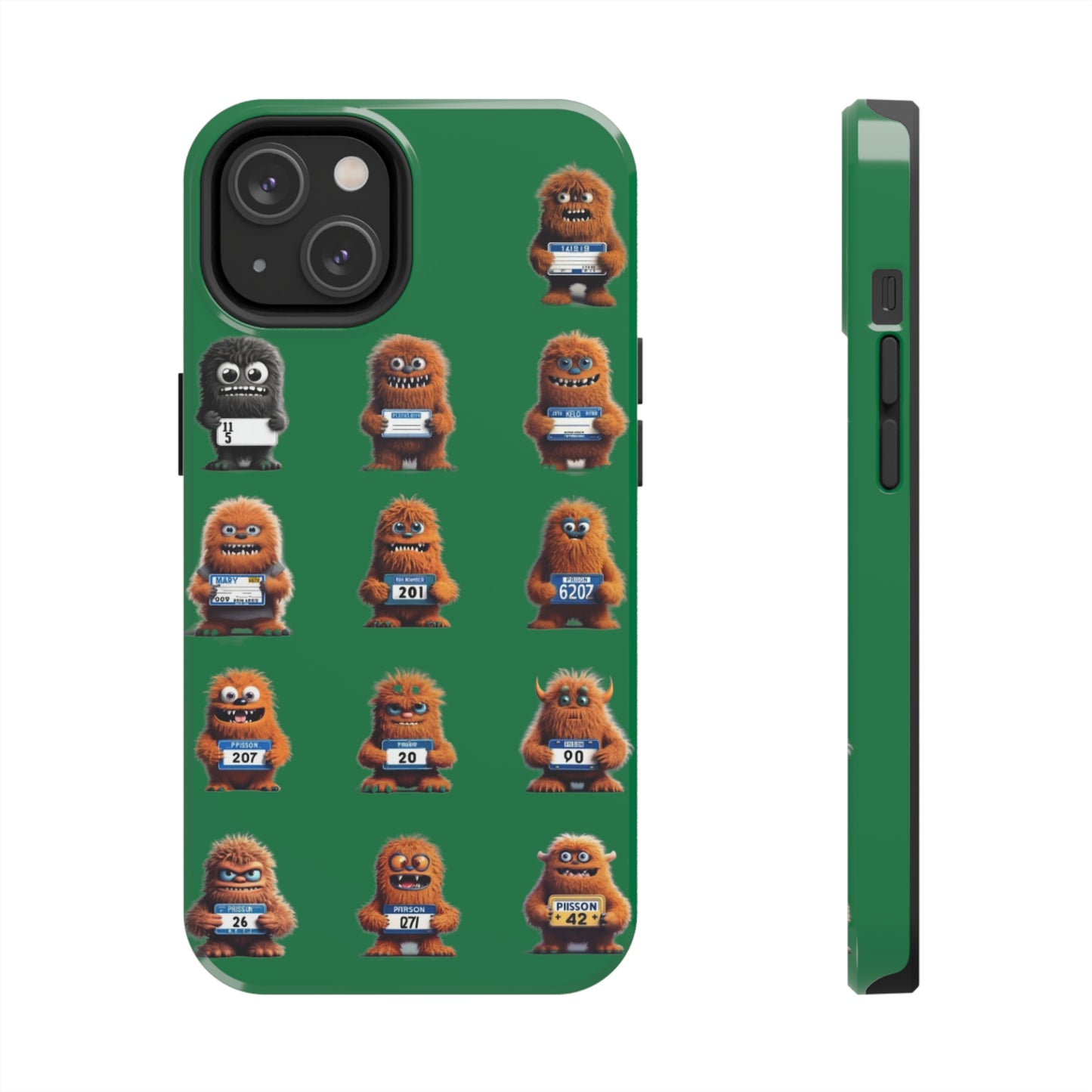 Fancy Tough Monsters iPhone (14/ 14 Plus, 15/ 15 Plus) Cases