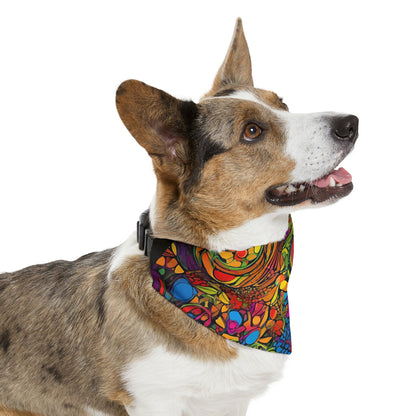 Artistic (type F) - Pet Bandana Collar