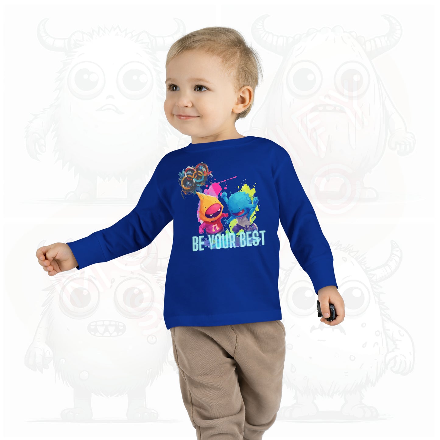 Be your best - Toddler Long Sleeve Tee