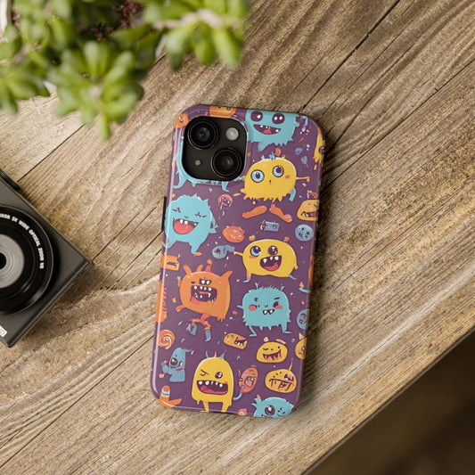 Monster of the Universe (Type B) Tough iPhone (14/ 14 Plus, 15/ 15 Plus) Cases