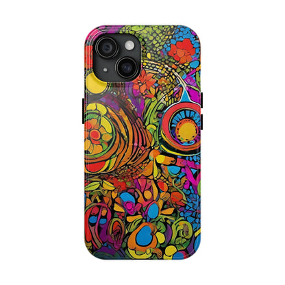 Artistic (Type K) Tough iPhone (14/ 14 Plus, 15/ 15 Plus) Cases