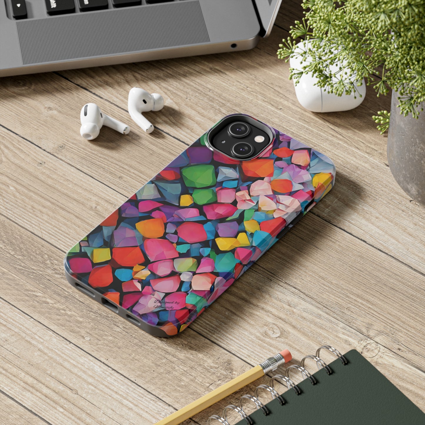 Artistic (Type D) Tough iPhone (14/ 14 Plus, 15/ 15 Plus) Cases