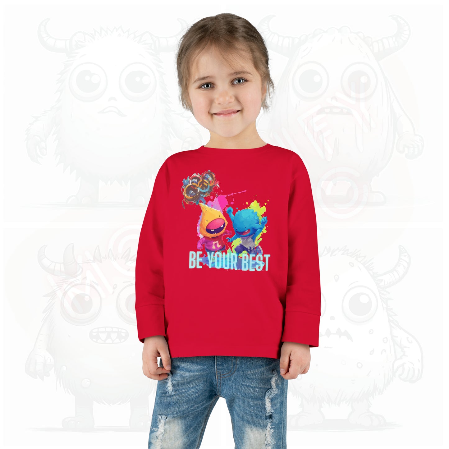 Be your best - Toddler Long Sleeve Tee