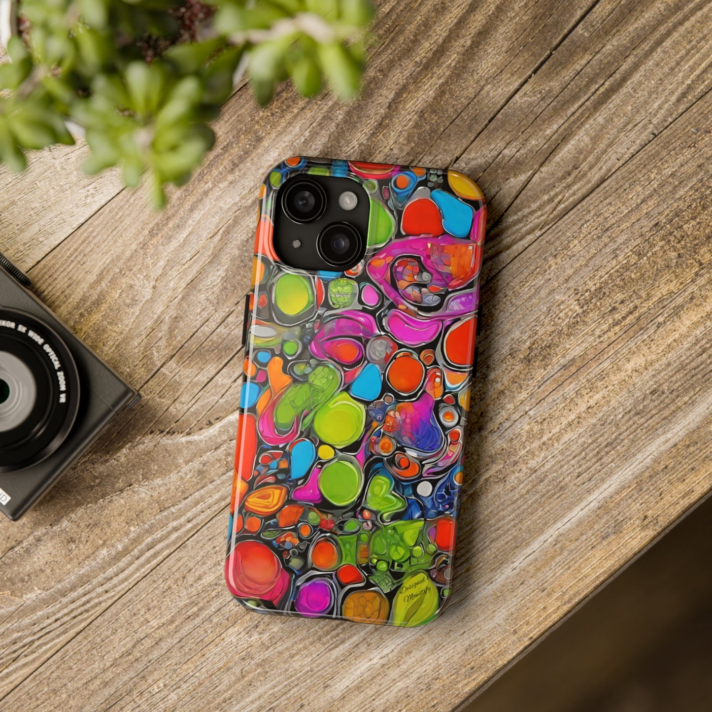 Artistic (Type E) Tough iPhone (14/ 14 Plus, 15/ 15 Plus) Cases