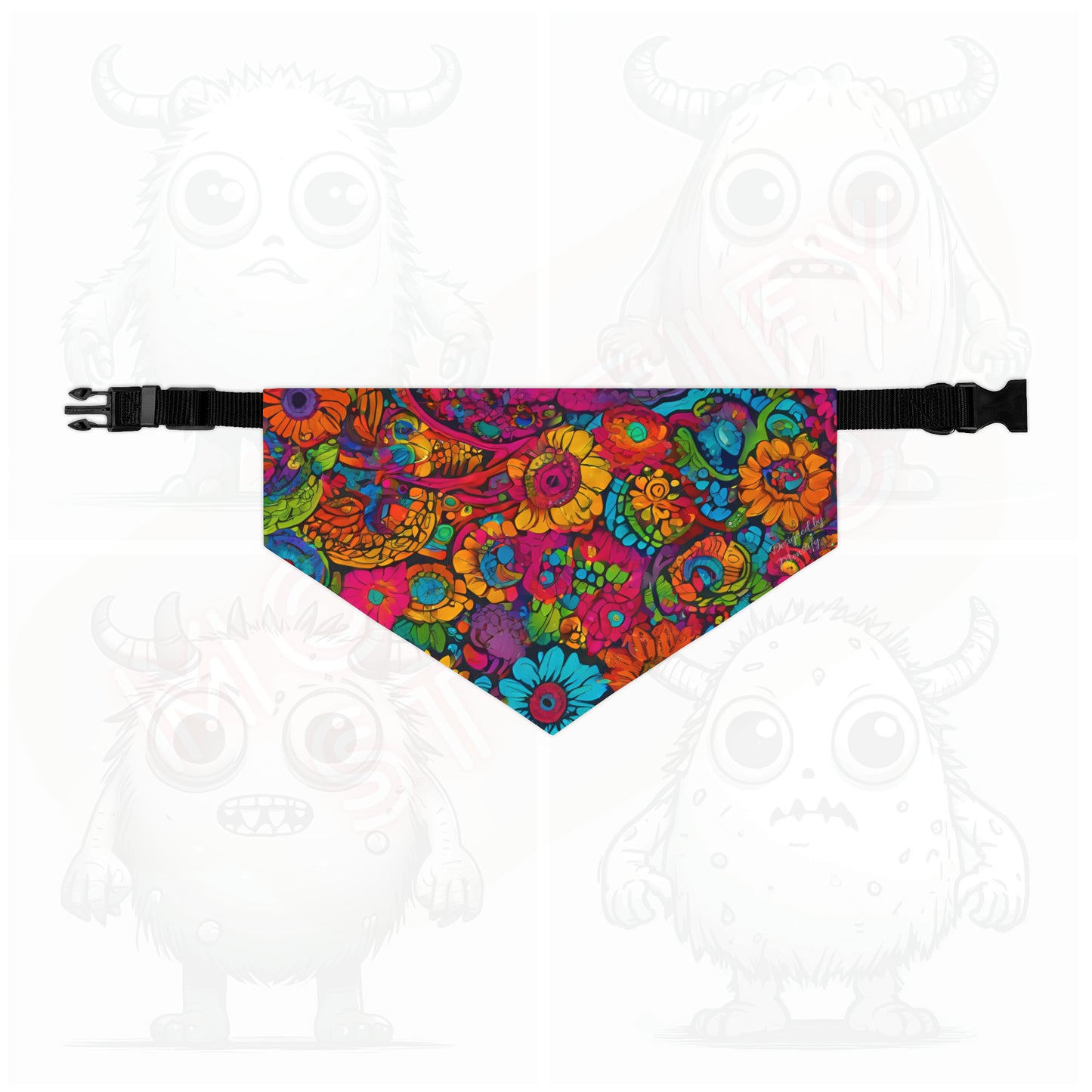 Artistic (type M) - Pet Bandana Collar