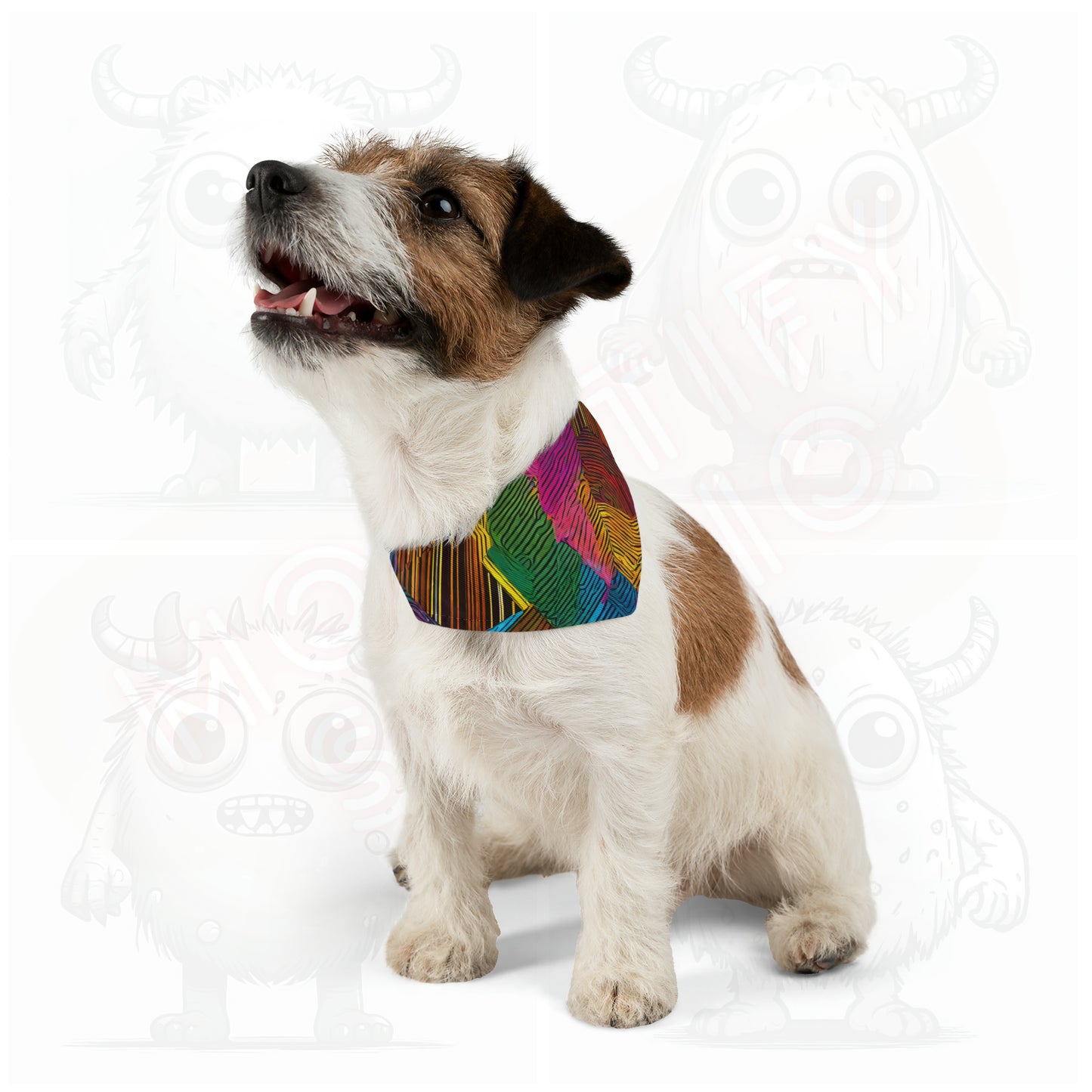 Artistic (type O) - Pet Bandana Collar